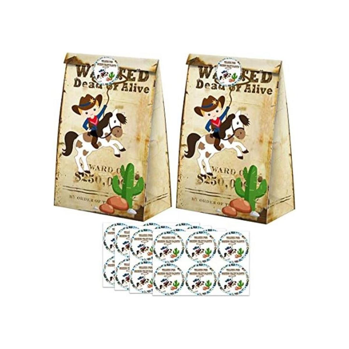 Cowboy Goodie Bags24 Pcs Wild West Cowboy Party Favors