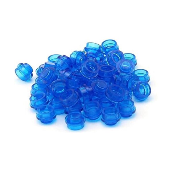 Feleph 1000 piezas de placas redondas multicolor 1 x 1_6