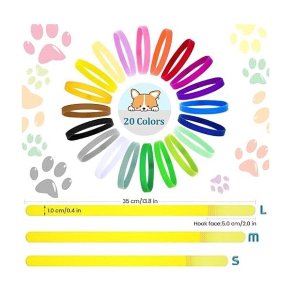 Frienda 60 collares para mascotas recién nacidas correas