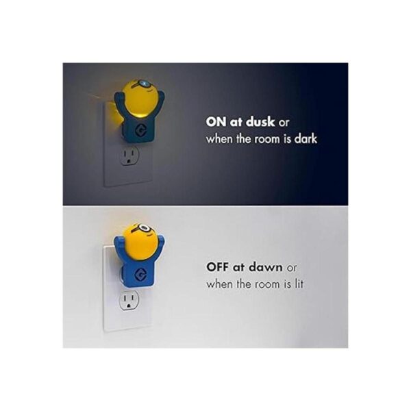 Minions Projectables Luz nocturna enchufable para niños_3