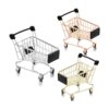 Hotop Carrito de compras pequeño de 3 colores carrito de