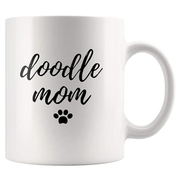 Doodle Mom For Dog Moms Caniche Lovers Taza de café de_1