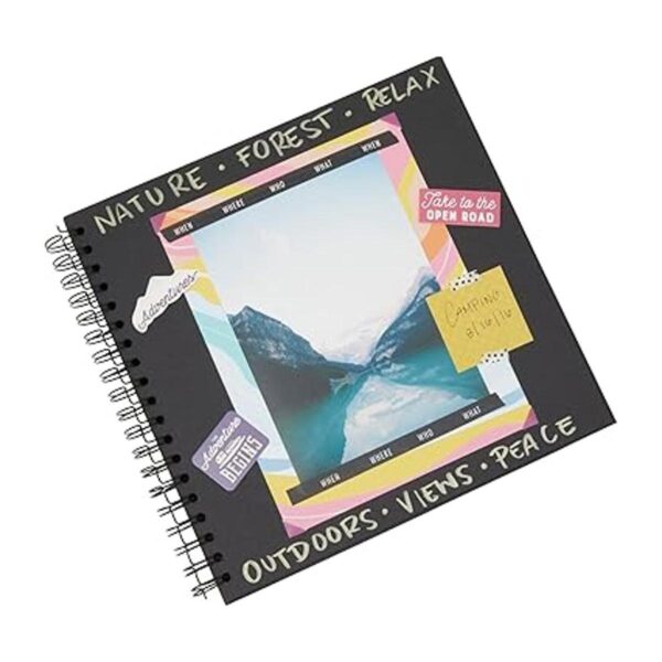 Paper Junkie Libro de tapa dura en blanco para álbumes de