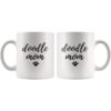 Doodle Mom For Dog Moms Caniche Lovers Taza de café de_4