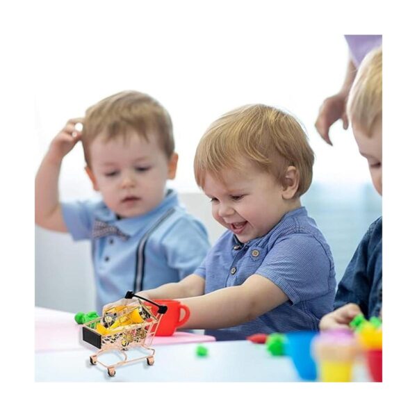 Hotop Carrito de compras pequeño de 3 colores carrito de