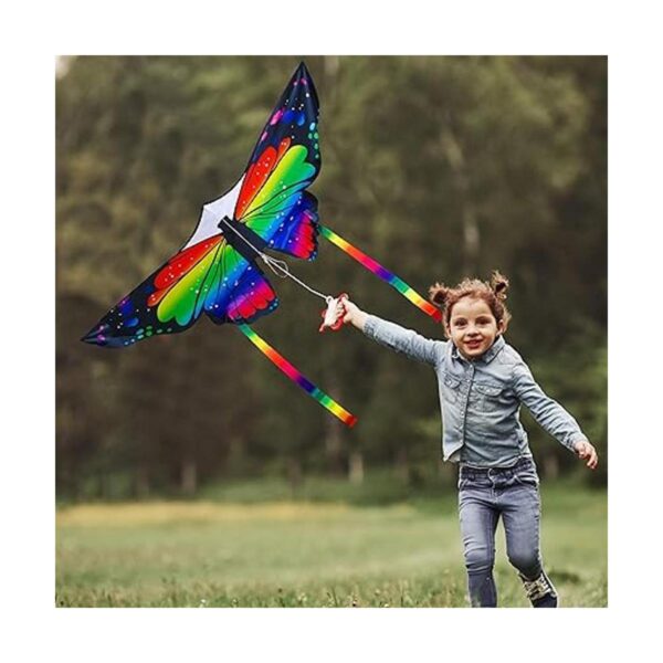 JEKOSEN Mariposa enorme cometa para niños y adultos fácil_5