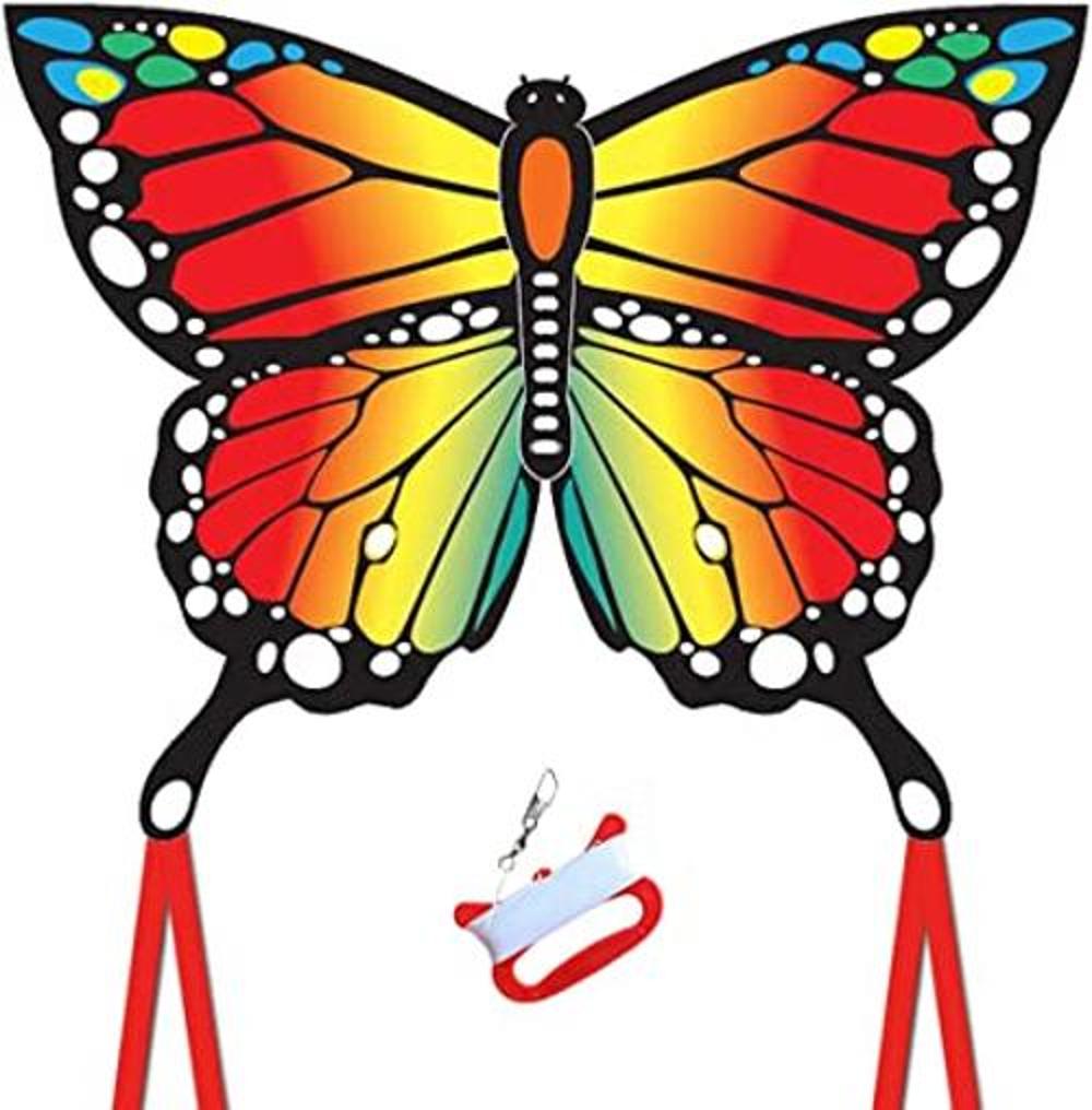 Gran cometa de mariposa para niños y audlts 47.2 x 37.4