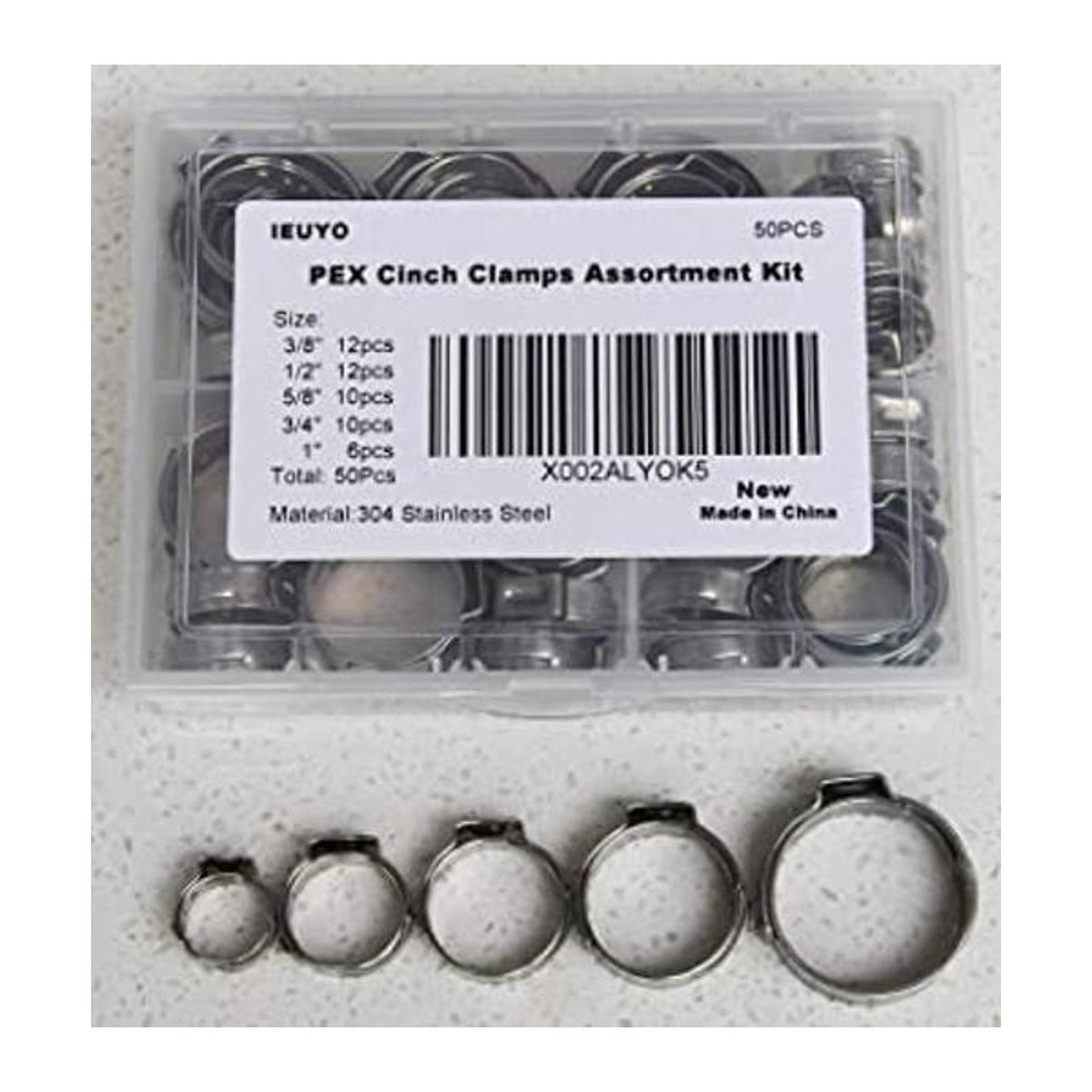 IEUYO PEX Abrazaderas PEX de alta resistencia kit