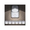 LuxLumin Luz nocturna LED luces nocturnas enchufables a_1