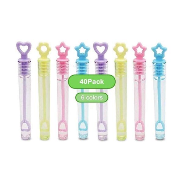 LUCKY SLD Paquete de 40 mini varitas de burbujas surtidas_1