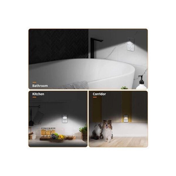 LuxLumin Luz nocturna LED luces nocturnas enchufables a_3