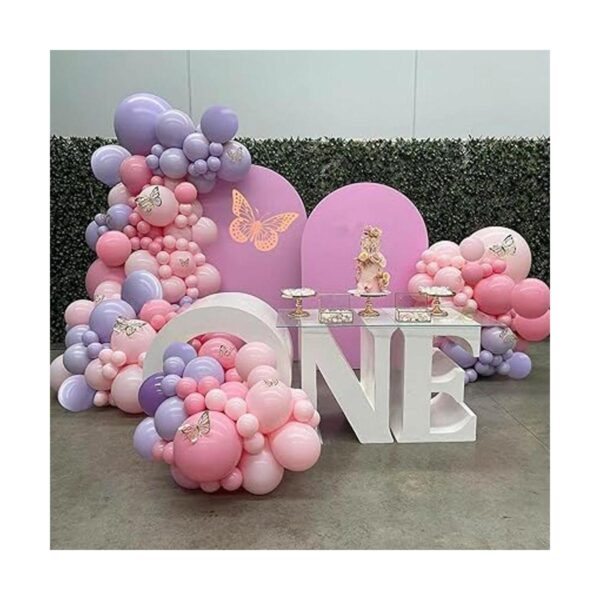 Kit de arco de guirnalda de globos 180 unidades color