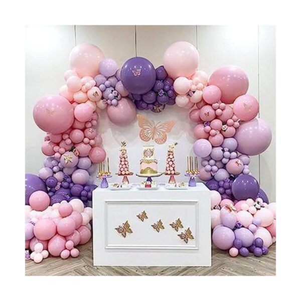 Kit de arco de guirnalda de globos 180 unidades color