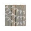 Guirnalda triangular blanca para decoración de bodas