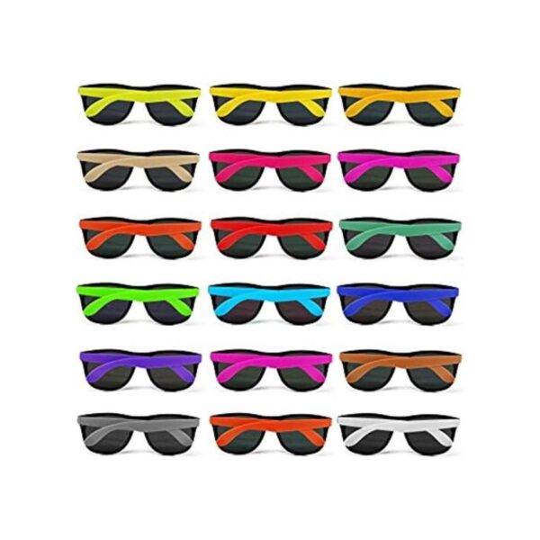 Gafas de sol de fiesta de neón de 16 colores paquete de_1