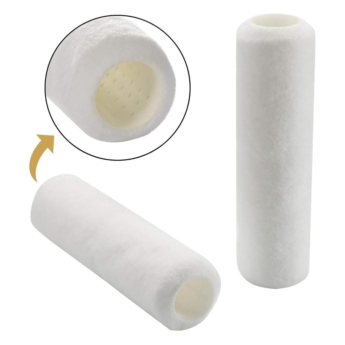 Cubiertas de rodillos de pintura para rodillo eléctrico de