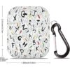 Funda para AirPods 1 y 2 Stranger Letter Things White Full_2