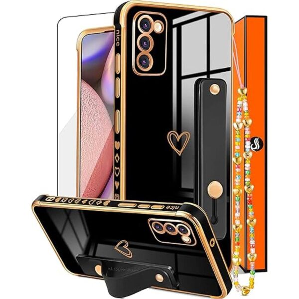 Likiyami Funda para Samsung Galaxy A02S 3 en 1 con_1