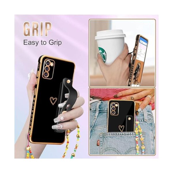 Likiyami Funda para Samsung Galaxy A02S 3 en 1 con_5