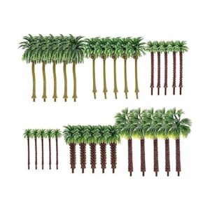Darovly 30 piezas de palmeras modelo árboles de 5 a 3.5