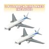 ArtCreativity Juguetes de avión retroceso para niños y