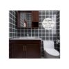 FaCraft Letrero de baño con sistema séptico letrero de