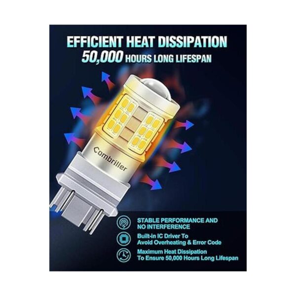 Combriller 3157 Bombilla LED de 6000 K color blanco_3