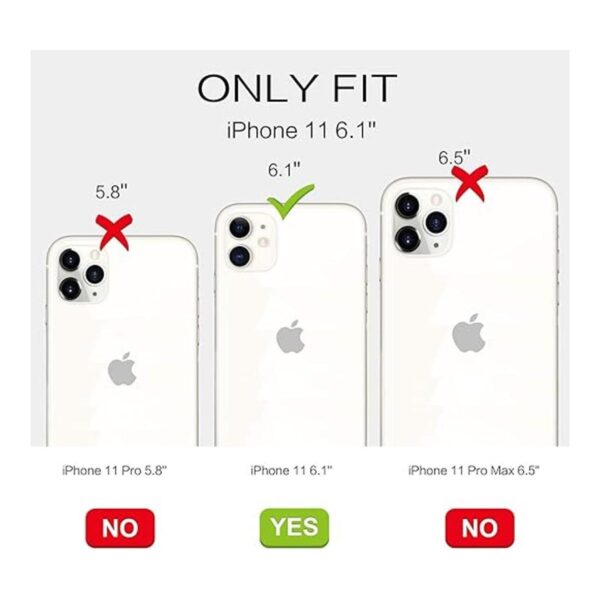 BENTOBEN Funda para iPhone 11 con soporte de anillo de_2