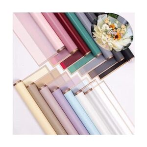 JOSON 30 hojas15 colores impermeables de papel de regalo_1