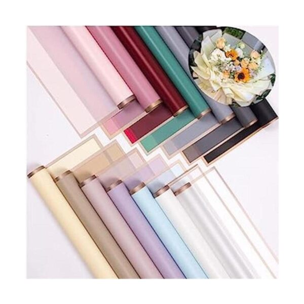 JOSON 30 hojas15 colores impermeables de papel de regalo_1
