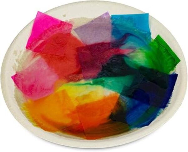Hygloss Products Cuadrados de papel de seda sangrante de 2_5