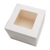 PQZKLDP Paquete de 12 cajas blancas para tartas de 6 x 6 x_1