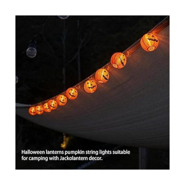 Guirnalda de luces de calabaza 10 unidades de luces de