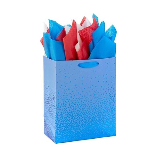 Hallmark Papel de seda a granel rojo blanco y azul para