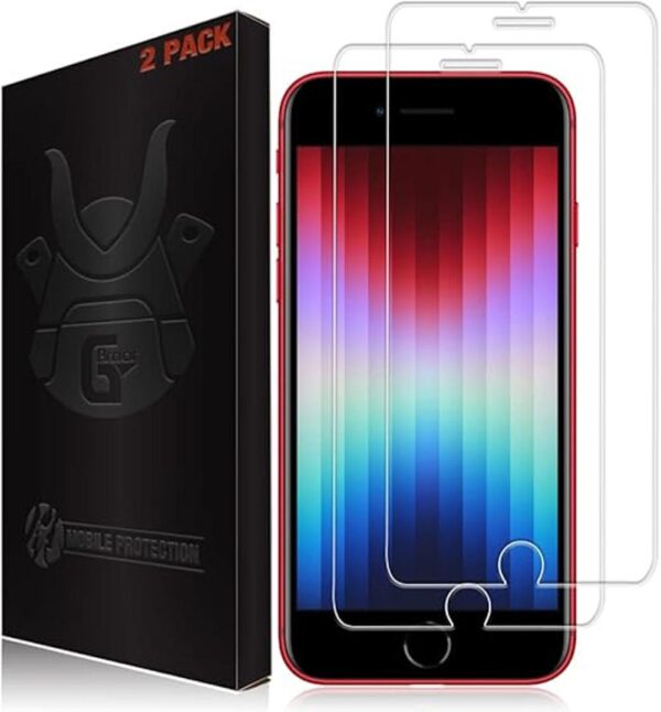 GArmor Paquete de 2 protectores de pantalla para iPhone SE_1