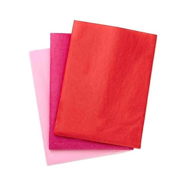 Hallmark Papel de seda a granel fucsia rojo y rosa para