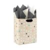 Hallmark Papel de seda a granel blanco negro y marfil