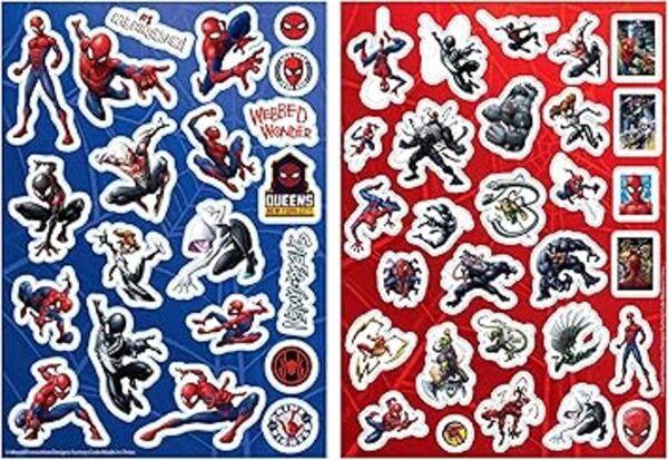 Marvel Avengers Spiderman Juego de arte para colorear con_3