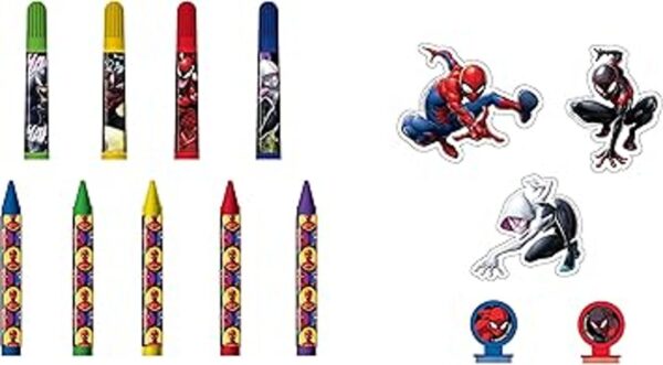 Marvel Avengers Spiderman Juego de arte para colorear con_2
