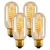 NUODIFAN Bombillas Edison paquete de 4 bombillas de