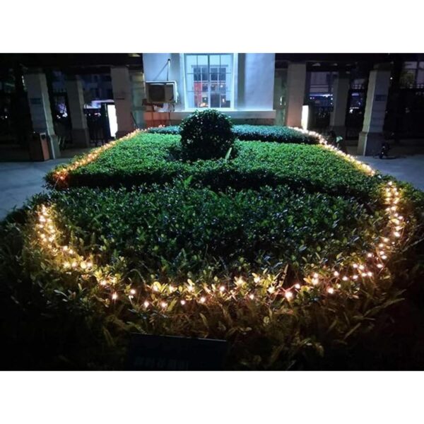 MXTCLM Luces de Navidad marrones 100 bombillas_2
