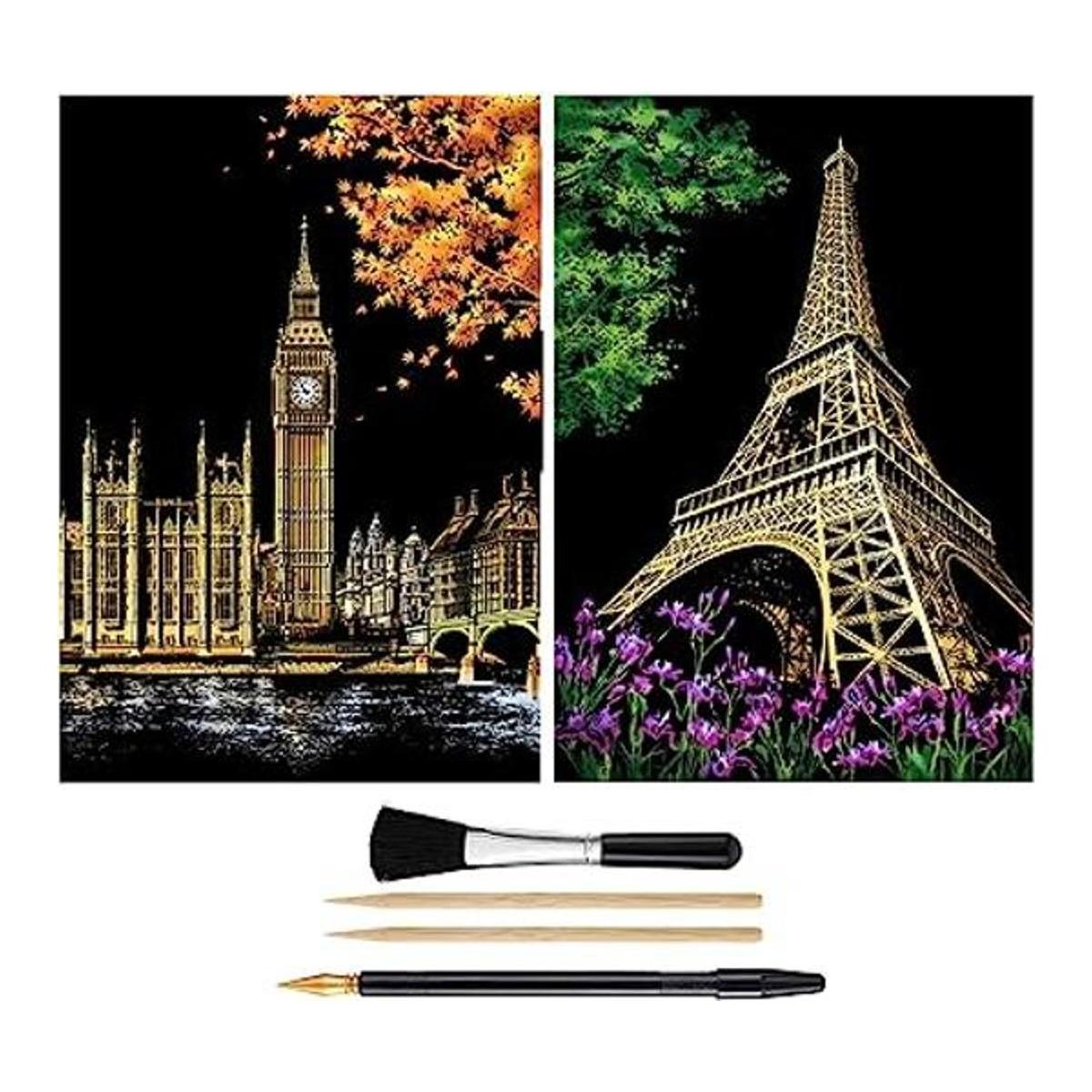 Kits de pintura para arañazos para adultos y adolescentes