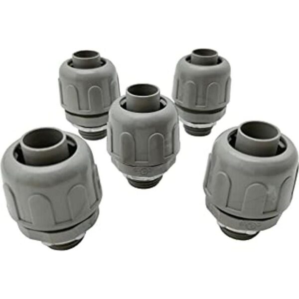 Conector de conducto eléctrico recto no metálico de 12_1