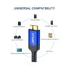JSAUX USB 3.0 Micro Cable Cable de disco duro externo 2