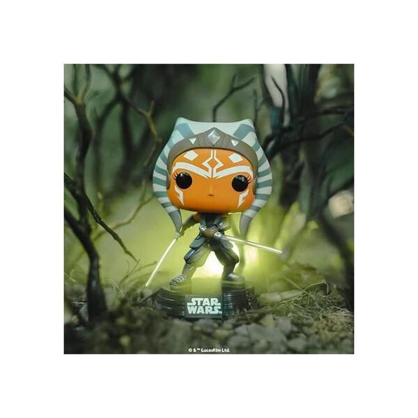 Funko Pop Star Wars The Mandalorian Ahsoka con sables_3