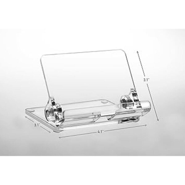 Kantek Soporte ajustable de acrílico transparente para_2