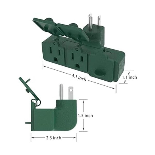 Divisor de salida para exteriores extensor de enchufe_6