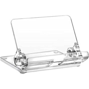Kantek Soporte ajustable de acrílico transparente para_1