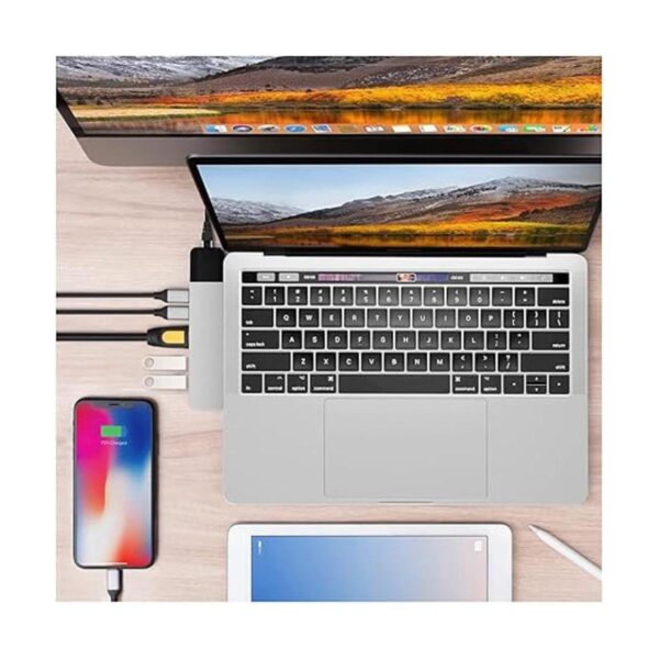 Hyper Sanho Adaptador USB C Hub para Mac USB tipo C_5
