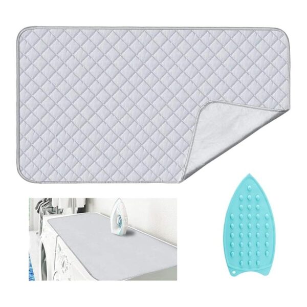 Joysog Alfombrilla de planchado para mesa con almohadilla